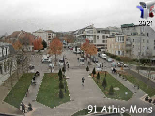 Webcam Athis-Mons - Place du General de Gaulle - via france-webcams.fr