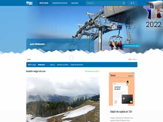 Webcams des station de ski de Jura - via france-webcams.fr