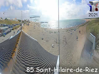 Aperçu de la webcam ID1086 : Plage et baie de Sion - via france-webcams.fr