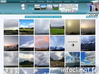 Photolive - photos météo en temps réel - Infoclimat - ID N°: 1099 sur france-webcams.fr