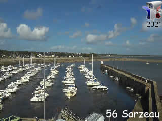 Webcam en direct du port de Saint-Jacques à Sarzeau - via france-webcams.fr