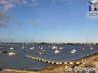 Aperçu de la webcam ID117 : Damgan, port de Pénerf - via france-webcams.fr