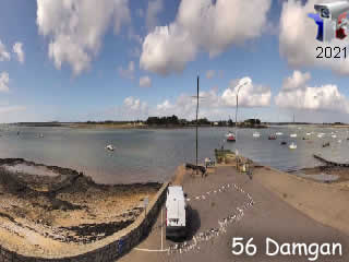 Webcam Damgan panoramique HD - via france-webcams.fr