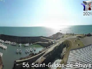 Webcam Saint-Gildas-De-Rhuys panoramique HDn - via france-webcams.fr