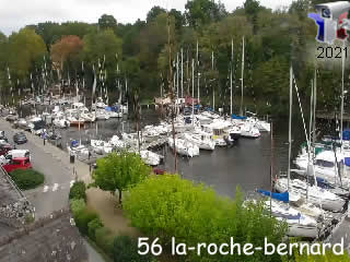 Webcam La Roche-Bernard - Le port - via france-webcams.fr