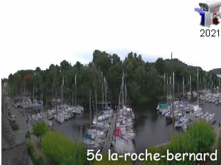 Webcam La Roche-Bernard - Panoramique HD - via france-webcams.fr