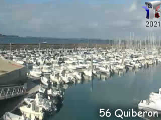 Webcam Quiberon - Port Haliguen - Live - via france-webcams.fr