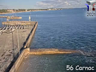Webcam de Carnac - Panoramique vidéo - via france-webcams.fr