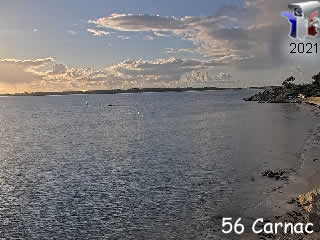 Webcam de Carnac - Pointe de St Colomban - via france-webcams.fr