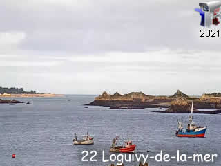 Aperçu de la webcam ID14 : Loguivy-de-la-mer - via france-webcams.fr