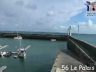 Aperçu de la webcam ID152 : Le Palais - Belle Ile - Live - via france-webcams.fr