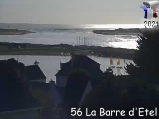 Webcam Étel - La Barre d'Etel live - via france-webcams.fr