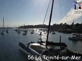 Aperçu de la webcam ID157 : La Trinité-sur-Mer - Le Port - via france-webcams.fr