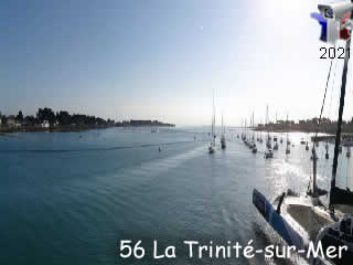 Webcam La Trinité-sur-Mer - Panoramique HD - via france-webcams.fr