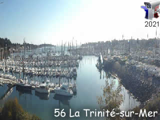Webcam La Trinité-sur-Mer - Panoramique HD - via france-webcams.fr