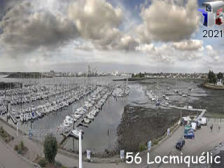 Webcam Locmiquélic - Panoramique HD - via france-webcams.fr