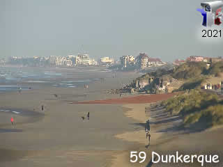 Webcam Dunkerque - Batterie de Zuydcoote - via france-webcams.fr