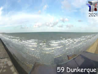 Aperçu de la webcam ID181 : Dunkerque - Pano HD - via france-webcams.fr