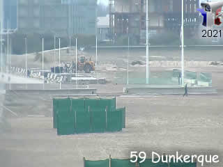Aperçu de la webcam ID182 : Dunkerque - Beach Volley - via france-webcams.fr