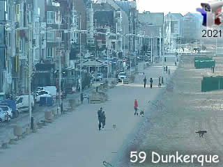 Webcam Dunkerque - Digue Ouest - via france-webcams.fr