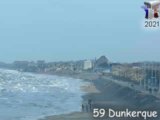 Aperçu de la webcam ID186 : Dunkerque - Leffrinckoucke - via france-webcams.fr