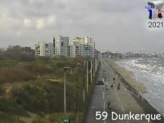 Webcam Dunkerque - Digue ouest - via france-webcams.fr