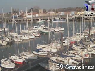 Aperçu de la webcam ID200 : Gravelines - port de Plaisance - via france-webcams.fr