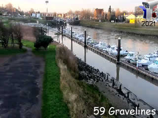 Aperçu de la webcam ID203 : Gravelines - quai des Islandais - écluse du bassin - via france-webcams.fr