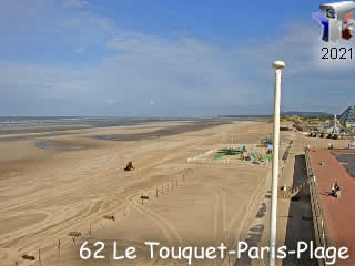 Aperçu de la webcam ID208 : Le Touquet - Vue Nord - via france-webcams.fr
