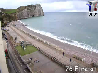 Webcam Étretat - Etretat Sud - via france-webcams.com
