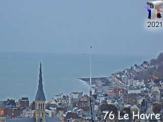 Webcam Le Havre - Hôtel de Ville - via france-webcams.fr