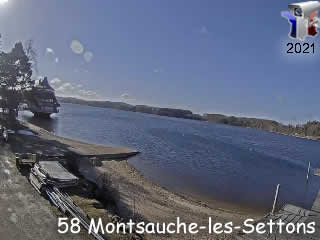 Webcam du Lac des Settons - via france-webcams.fr