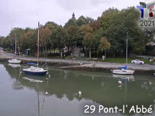 Aperçu de la webcam ID24 : Pont-l'Abbé - Live
 - via france-webcams.fr