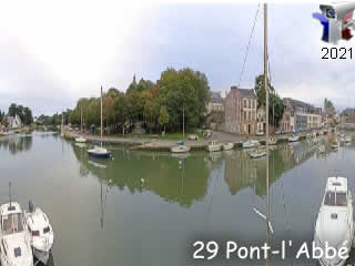 Aperçu de la webcam ID25 : Pont-l'Abbé - Pano HD - via france-webcams.fr