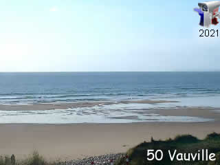 Webcam Vauville - La plage - via france-webcams.fr
