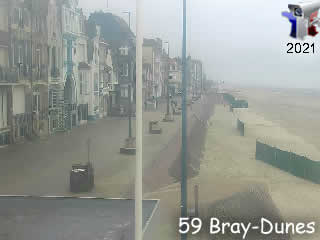 Webcam Bray-Dunes - Digue Ouest - via france-webcams.fr