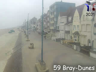 Webcam Bray-Dunes - Digue Est - via france-webcams.fr