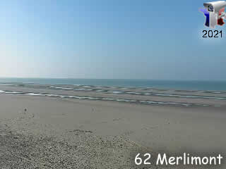 Webcam Nord-Pas-de-Calais - Merlimont - La plage - via france-webcams.fr