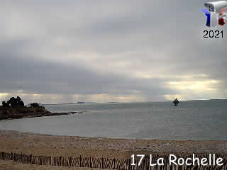 Webcam La Rochelle - plage des Minimes - via france-webcams.fr