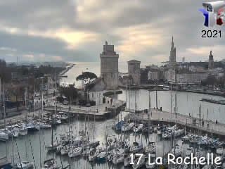 Webcam - Port de Plaisance de La Rochelle - via france-webcams.fr