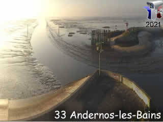 Webcam Aquitaine - Andernos-les-Bains - Panoramique HD - via france-webcams.fr