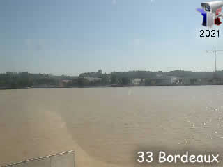 Aperçu de la webcam ID319 : Bordeaux - Ponton de la cité du vin - via france-webcams.fr