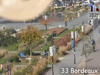 Webcam Aquitaine - Bordeaux - Miroir d'eau - via france-webcams.fr