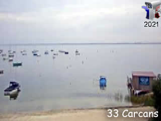 Webcam Aquitaine - Carcans - Panoramique vidéo - via france-webcams.fr