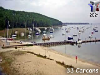 Webcam Aquitaine - Carcans - Le port - via france-webcams.fr