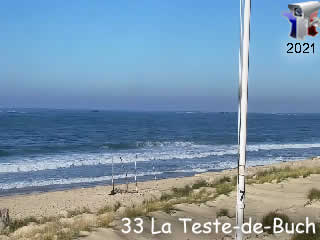 Aperçu de la webcam ID352 : La Teste-de-Buch - Plage de la Salie Nord - via france-webcams.fr