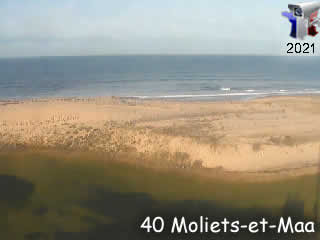Aperçu de la webcam ID408 : Moliets-et-Maa - Ouest - via france-webcams.fr