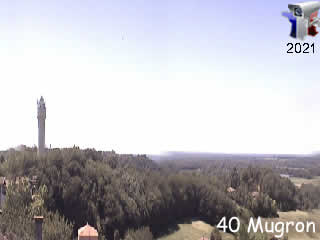 Webcam Aquitaine - Mugron - panoramique - via france-webcams.fr