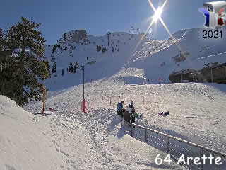 Webcam Aquitaine - Arette - Live Retaurant Altitude 1917m) - via france-webcams.fr