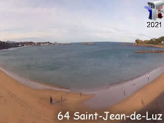 Aperçu de la webcam ID464 : Saint-Jean-de-Luz - Panoramique HD - via france-webcams.fr